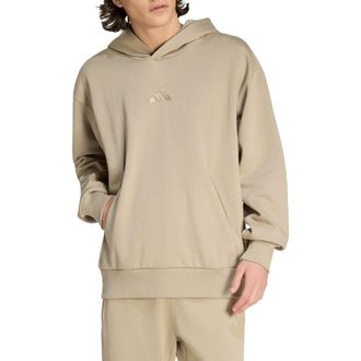 adidas All SZN Oversize Fleece Pullover Hoodie in Wonder Cargo at Nordstrom, Size Xx-Large R