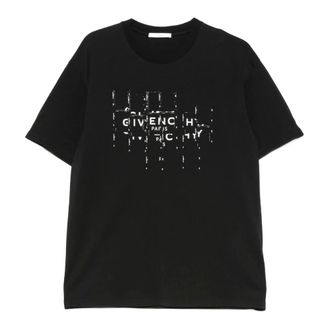 Givenchy Camiseta de algod&oacute;n con estampado Photographic Negative - Tops - Hombre - Negro - XL