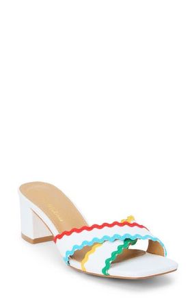 Matisse Footwear Principessa Block Heel Sandal in White at Nordstrom, Size 7