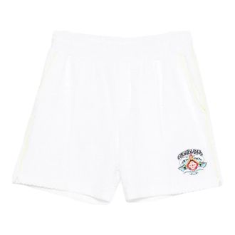 Casablanca Short Shorts, male, White, Size: L Towelling Monogram Shorts