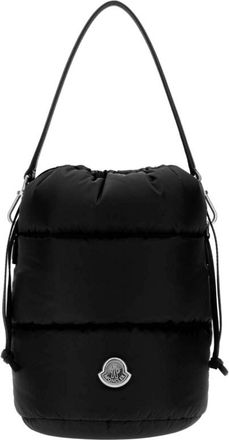Moncler Black Nylon Caradoc Bucket Bag 999 Borse A Secchiello