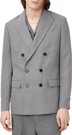 AllSaints Orpheus Blazer in Machine Grey at Nordstrom, Size 42