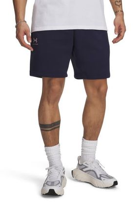 Under Armour Icon Fleece Sweat Shorts in Midnight Navy at Nordstrom, Size Xx-Large