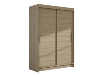 Mirjan24 Mobilier1 - Armario Closico 117, Roble Sonoma, 200x120x58cm, Puertas De Armario: Correderas, N&uacute;mero De Estantes: 0