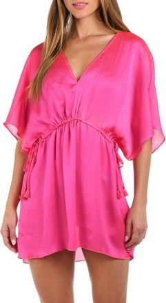 Sunshine 79 Radiance Cover-Up Tunic in Bright Pink at Nordstrom, Size X-Large