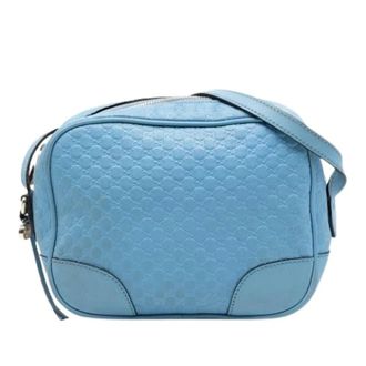 Gucci Borsa Pre-owned in Pelle Impunturata - - Pre-owned - Donna - Blu - ONE SIZE