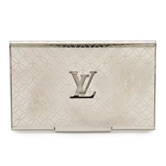 Louis Vuitton Pre-owned Wallets, unisex, Gray, Size: ONE SIZE Pre-owned Metal Wallet