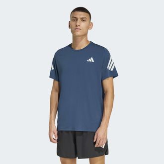 adidas Laufshirt ADIDAS PERFORMANCE ADI365/// T M, Herren, Gr. XXL, tech indigo, Obermaterial: 100% Polyester, Rundhals, Shirts Laufshirt