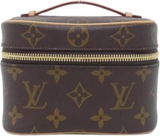 Louis Vuitton Pre-owned Pouch - Dames - Vintage Mini Tas - Bruin - ONE Size - Vintage