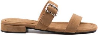 Andrea Gomez Frida Suede Sandal in Camel at Nordstrom, Size 40.5