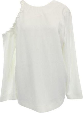 Iro Ivory crepe blouse Size M