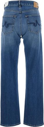 AG - Adriano Goldschmied Womens Jeans Blue Cotton