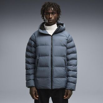 Puma Giacca Mono con cappuccio da uomo, Abbigliamento, Blu, XXL
