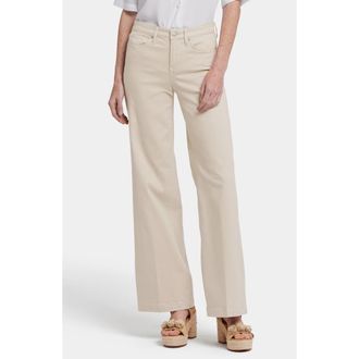 NYDJ Teresa Wide Leg Jeans in Feather at Nordstrom Rack, Size 00