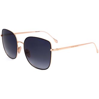 Isabel Marant Womens 58mm Black Gold Sunglasses