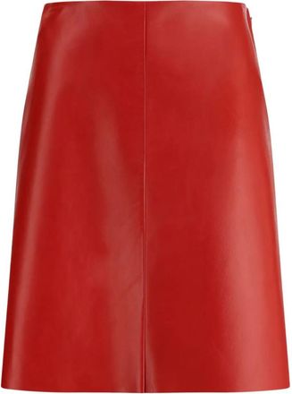 Miu Miu Nappa Leather Skirt