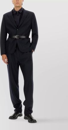 Giorgio Armani tailored single-breasted jacket and trousers