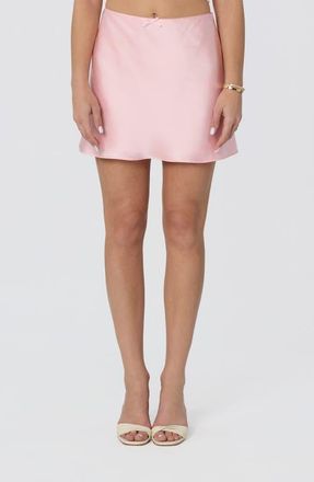 ASTR the Label Elliana Miniskirt in Pink at Nordstrom, Size X-Large