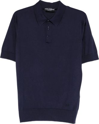 Dolce & Gabbana Poloshirt - Blauw