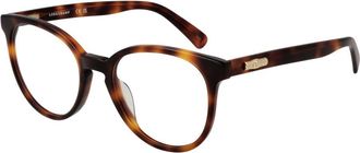 Longchamp Bruine Cellulose-acetaat Bril (Monturen)