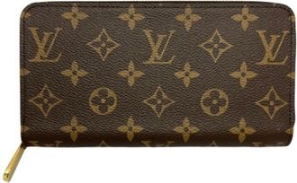 Louis Vuitton Brown Monogram Monogram Long Wallet (Bi-Fold) (Pre-Owned)