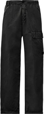 C.P. Company Chrome-R Trainingsbroek - Heren - Trainingsbroeken - Zwart - XL - Leer - Fitness