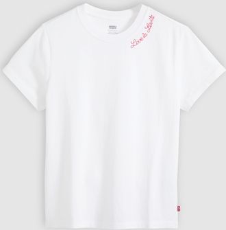Levi's Graphic Favorite Ringer Tee - Womens - XS - White