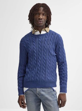 Polo Ralph Lauren Polo Shirt Ralph Lauren - Mens Embroidered rider twisted-cable sweater