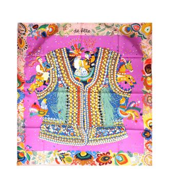 Herm&egrave;s Costume De Fete Scarf 90