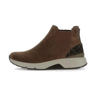 Gabor Schoenen, Dames, Bruin, 39 EU, Leer, Rollingsoft 76.881.41 Enkellaars