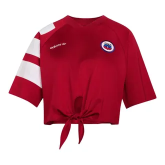 adidas Originals Adidas Originals, Training T-Shirts, female, Red, Size: S Chile Reconstructed Bringback Jersey