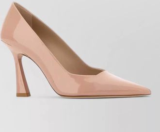 Stuart Weitzman vinnie 85 leather pumps pointed toe patent
