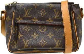 Louis Vuitton Viva Cite Monogram Canvas Brown Canvas Handbag (Pre-Owned)