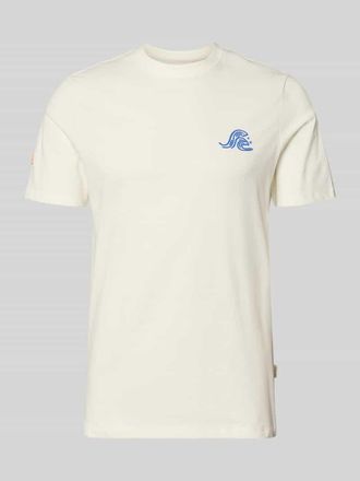 Blend T-Shirt mit Motiv-Print Modell SUN ISLAND in Weiss, Gr&ouml;&szlig;e XXL