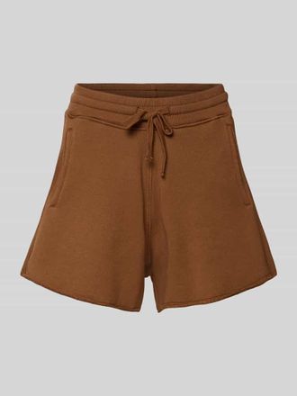Rich & Royal Sweatshorts mit Eingrifftaschen in Cognac, Gr&ouml;&szlig;e XL