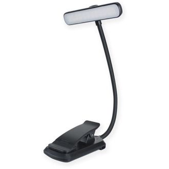 OEM L&aacute;mpara De Lectura Con Clip, Luz Led Para Libros, Brillo Ajustable De Forma Continua, 3 Modos De Temperatura De Color, Recargable Por Usb-c, Brazo Fle