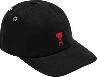 Ami Hats & Caps, male, Black, ONE SIZE, De Coeur Embroidery Cap