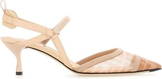 Fendi Dames, Schoenen, Beige, Maat: 38 1/2 EU