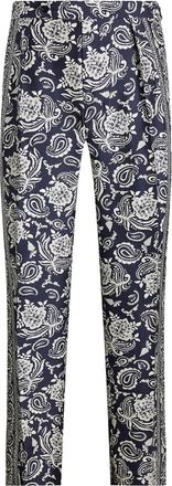 Ralph Lauren Purple Label Pantaloni con stampa paisley - Blu