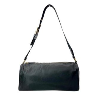 Prada Pre-owned Shoulder Bags, female, Black, Size: ONE SIZE Pre-owned Nylon Shoulder Bag