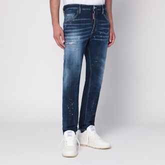 Dsquared2 Medium Easy Wash Tidy Biker Jeans