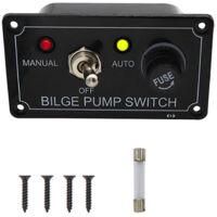 OEM Panel De Interruptores Para Bomba De Achique, Panel De Interruptores De Alarma Con Indicador Led De 12 V Cc Con Fusible, Manual/apagado/autom&aacute;tico, Pa