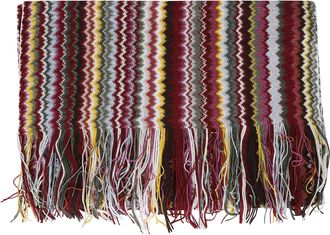 Missoni Multicolor Viscose-Blend Zigzag Scarf