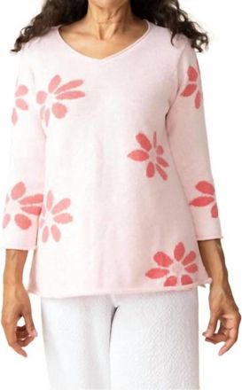 Habitat Fresh As A Daisy Tunic Top In Carnation