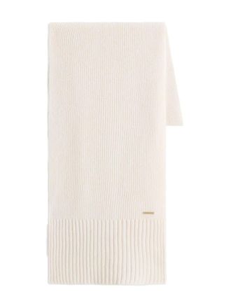 Woolrich ribbed cashmere scarf - women - Cashmere - One Size - White