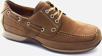 Waldläufer Mens DENVER 526001 MENS DECK SHOE - Brown - Size: 11.5