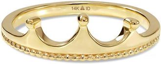 Devata Crown Ring in 14K Gold, 6mm in Yellow Gold at Nordstrom, Size 8