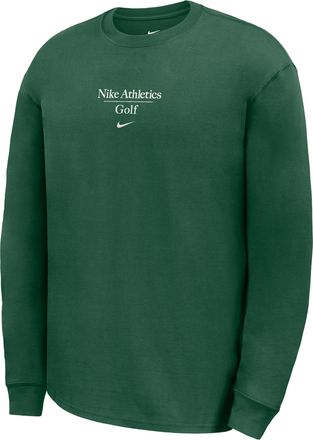 Nike Mens Max90 Golf Long-Sleeve T-Shirt in Green | M12767GO25-DGR