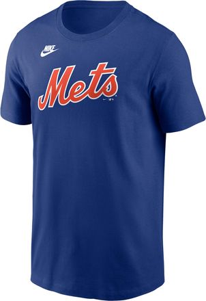 Nike Keith Hernandez New York Mets Cooperstown 40th Anniversary Nike Mens MLB T-Shirt in Blue | N1994EWQNF-PD4