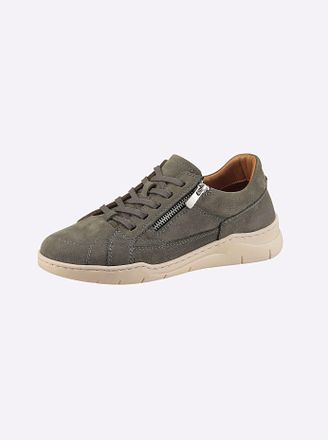 Gemini Sneaker GEMINI, Damen, Gr. 37, grau (anthrazit), Nubukleder, Schuhe Sneaker